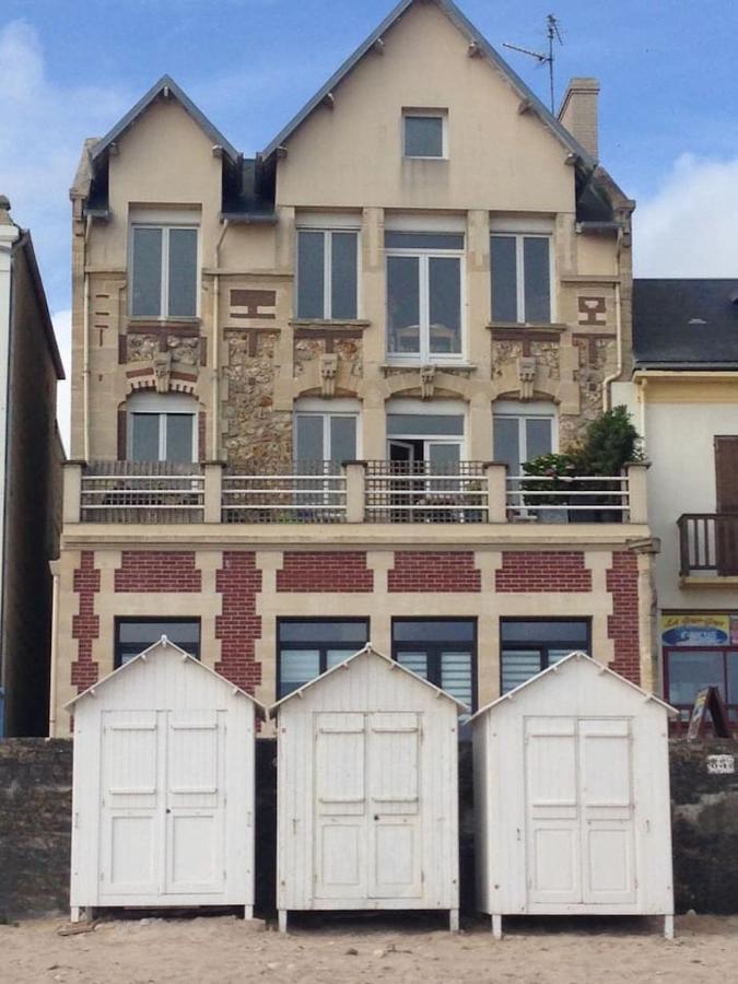 Villa Johnson's house les pieds dans l'eau à Saint-Aubin-Sur-Mer  Extérieur photo