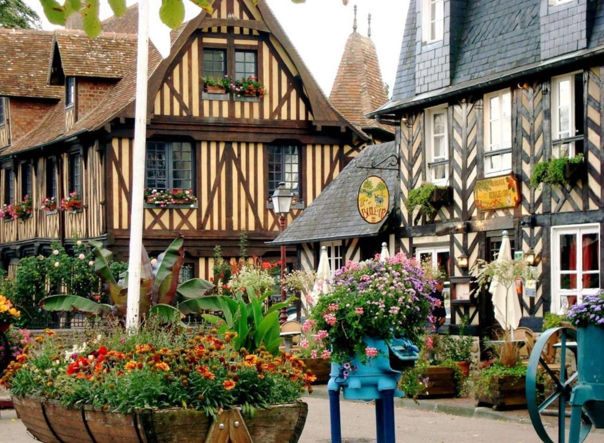 Villa Johnson's house les pieds dans l'eau à Saint-Aubin-Sur-Mer  Extérieur photo